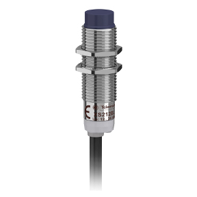 TES Electric Inductive Proximity Metal Barrel Sensor; 12mm; Non-Embeddable; 12-24VDC; NO; PNP; 5m Potted Cable